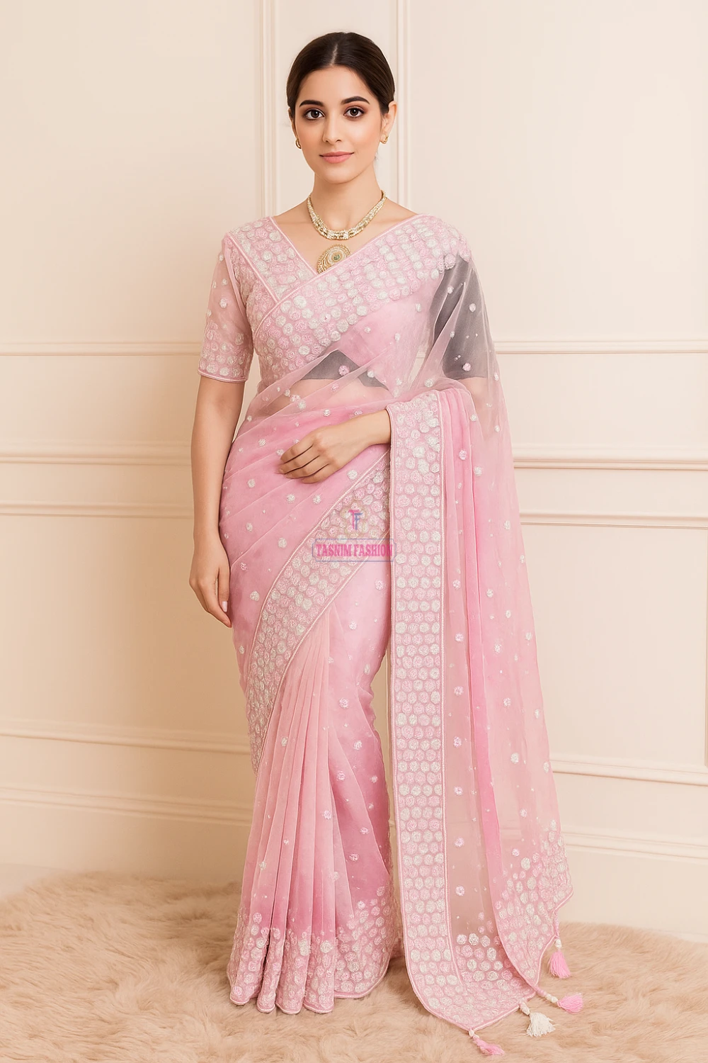 Muslin Jamdani Saree Plan